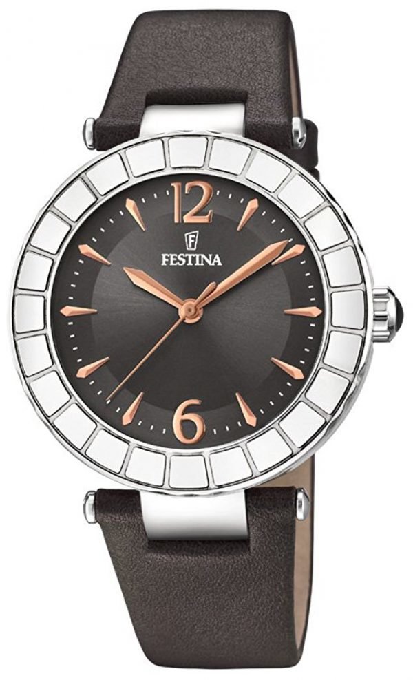 Festina F20234-3 Kello Ruskea / Nahka