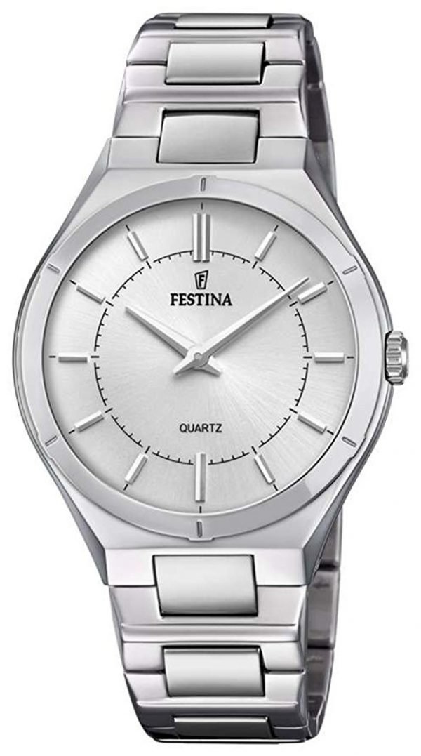 Festina F20244-1 Kello Hopea / Teräs