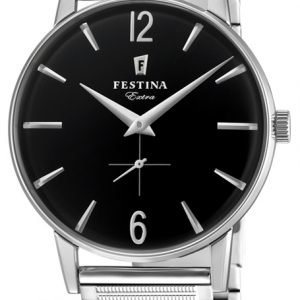 Festina F20250-4 Kello Musta / Teräs