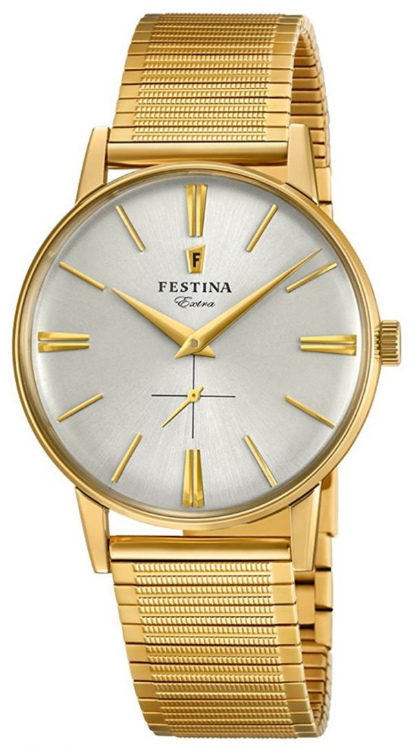 Festina F20251-1 Kello Hopea / Kullansävytetty Teräs