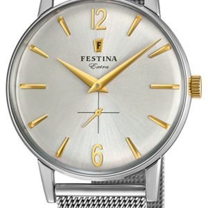 Festina F20252-2 Kello Hopea / Teräs