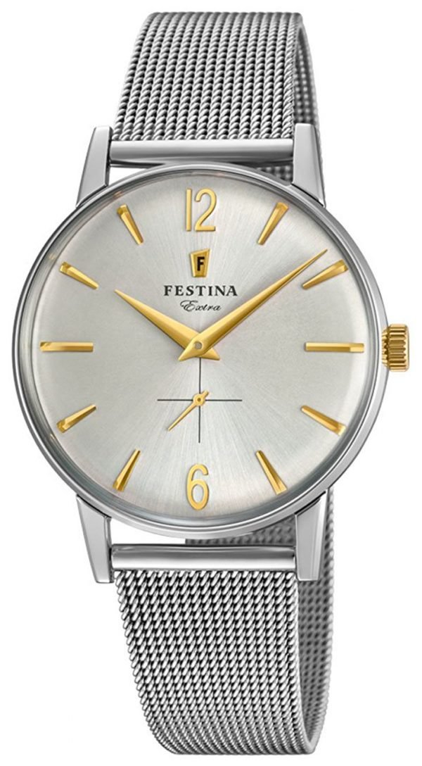 Festina F20252-2 Kello Hopea / Teräs