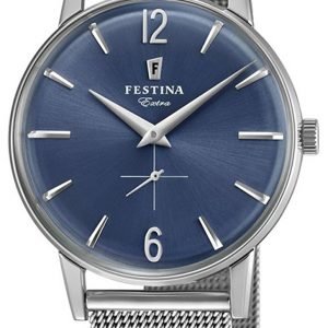 Festina F20252-3 Kello Sininen / Teräs