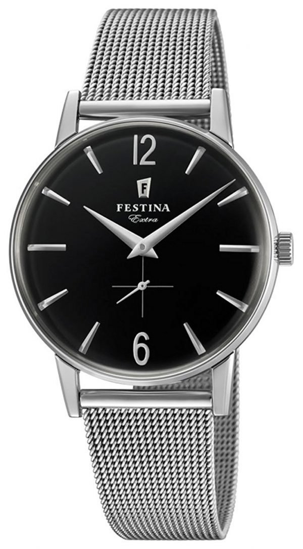 Festina F20252-4 Kello Musta / Teräs