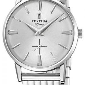 Festina F20256-1 Kello Hopea / Teräs