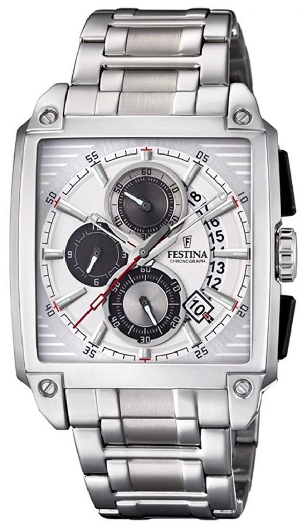 Festina F20264-1 Kello Valkoinen / Teräs