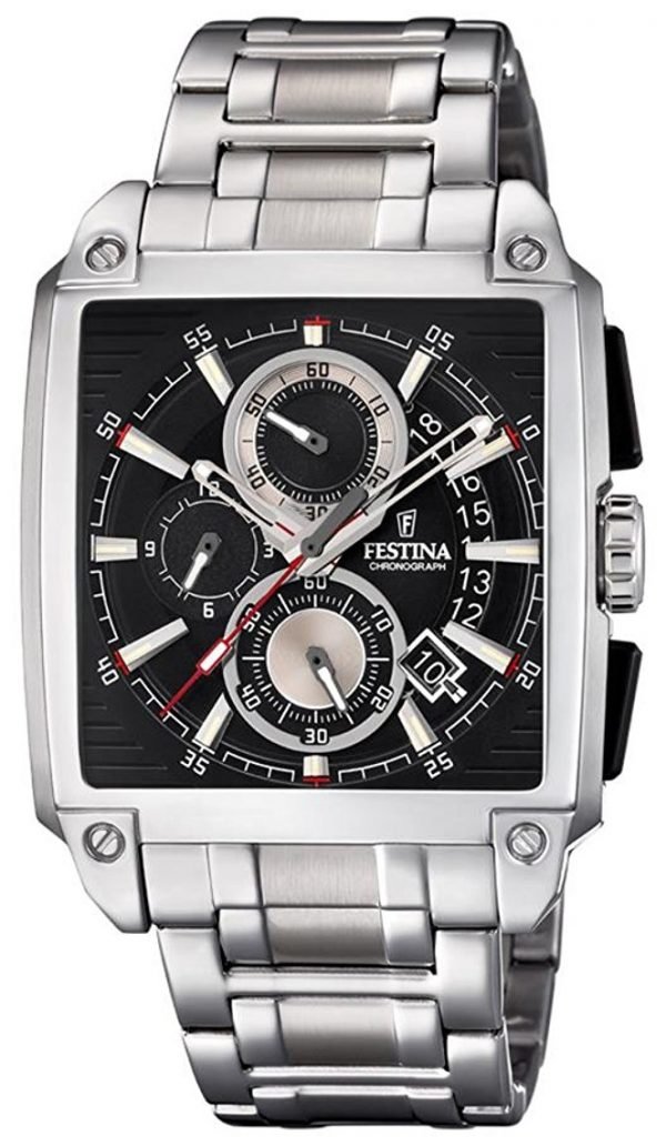 Festina F20264-3 Kello Musta / Teräs