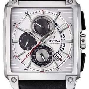 Festina F20265-1 Kello Hopea / Nahka