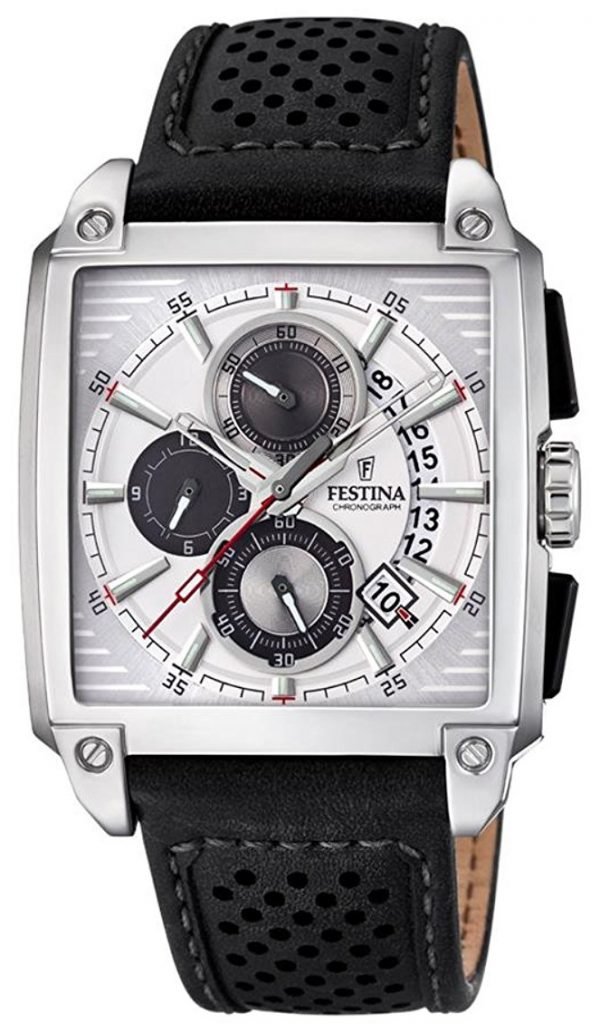 Festina F20265-1 Kello Hopea / Nahka