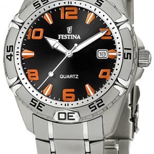 Festina Sport F16171-A Kello Musta / Teräs