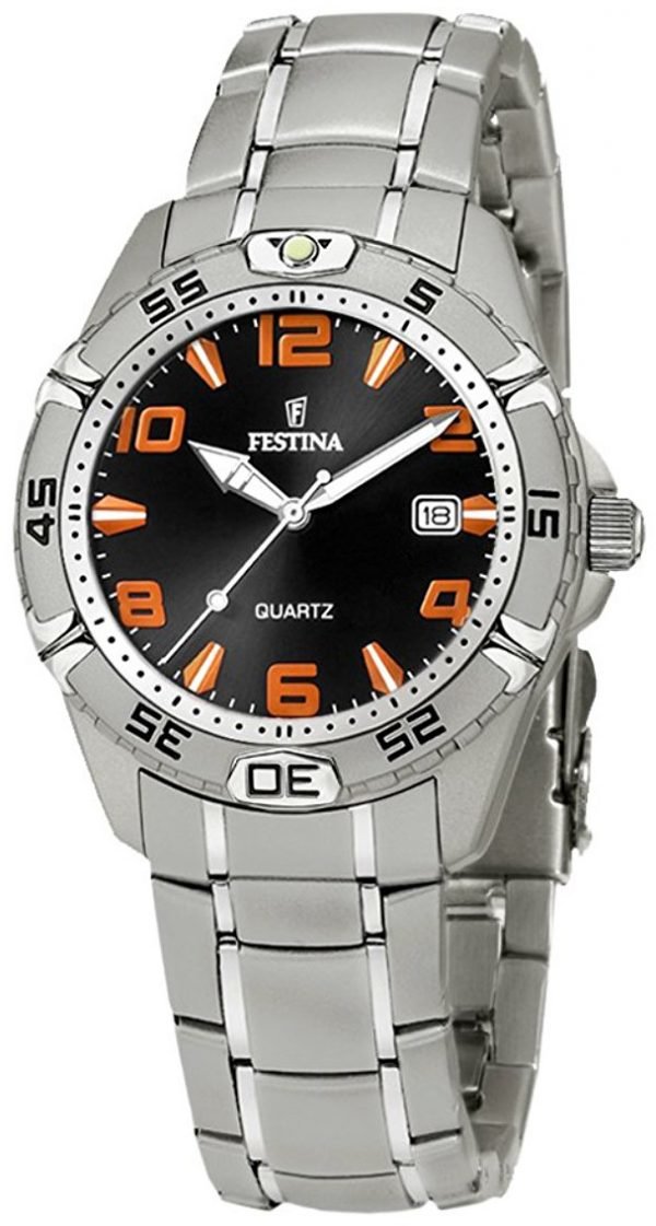 Festina Sport F16171-A Kello Musta / Teräs