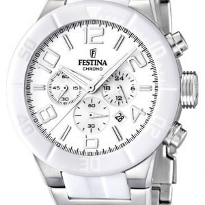 Festina Sport F16576-1 Kello Valkoinen / Teräs