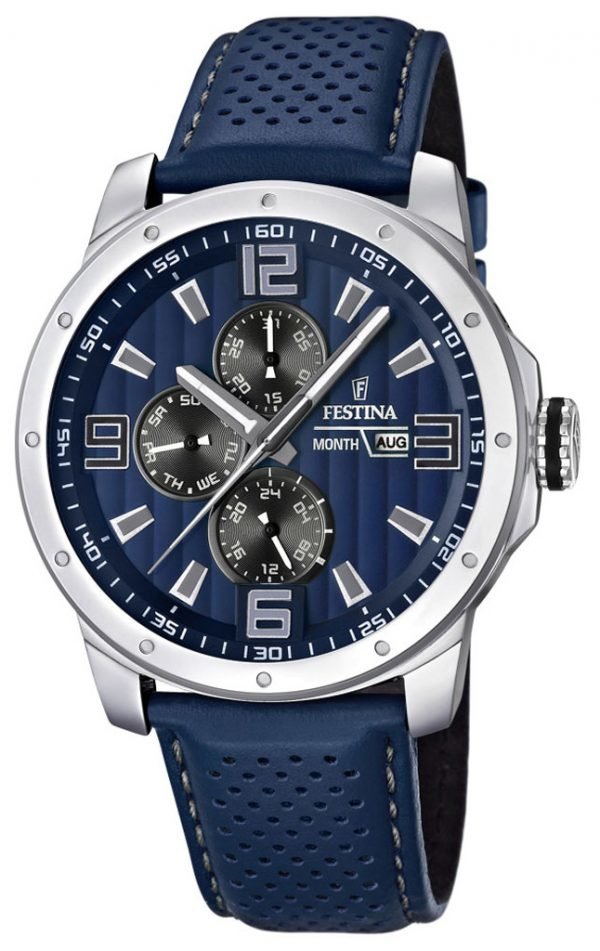 Festina Sport F16585-3 Kello Monivärinen / Nahka