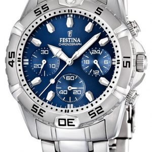 Festina Sport F16635-3 Kello Sininen / Teräs