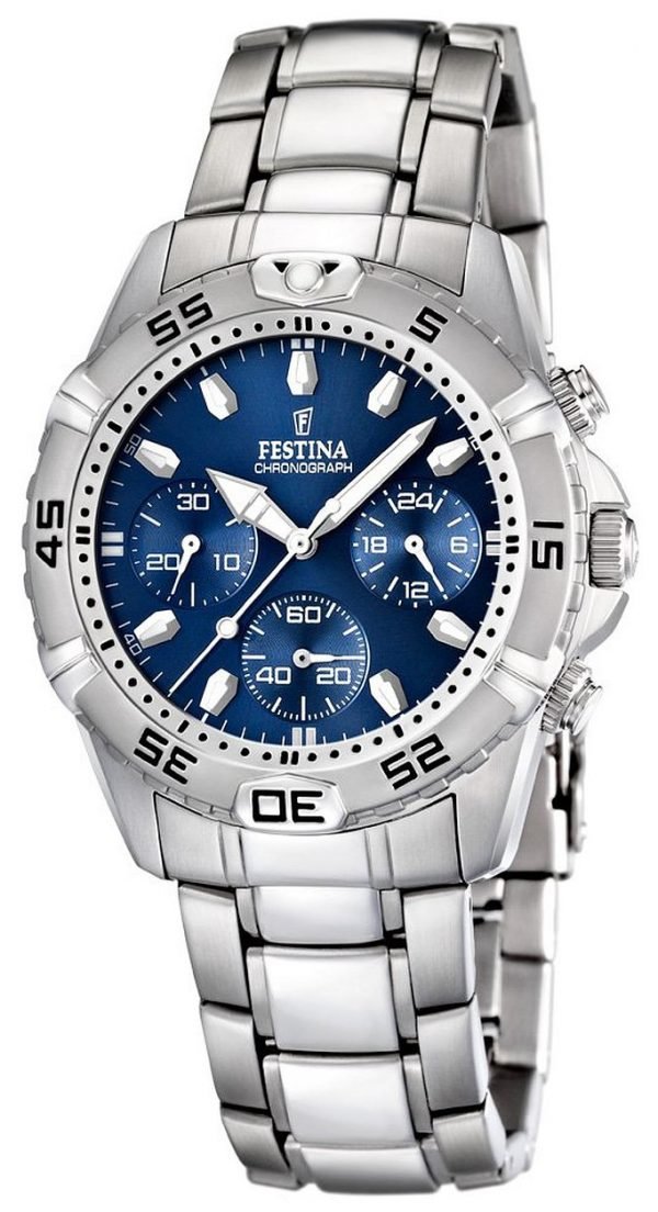 Festina Sport F16635-3 Kello Sininen / Teräs