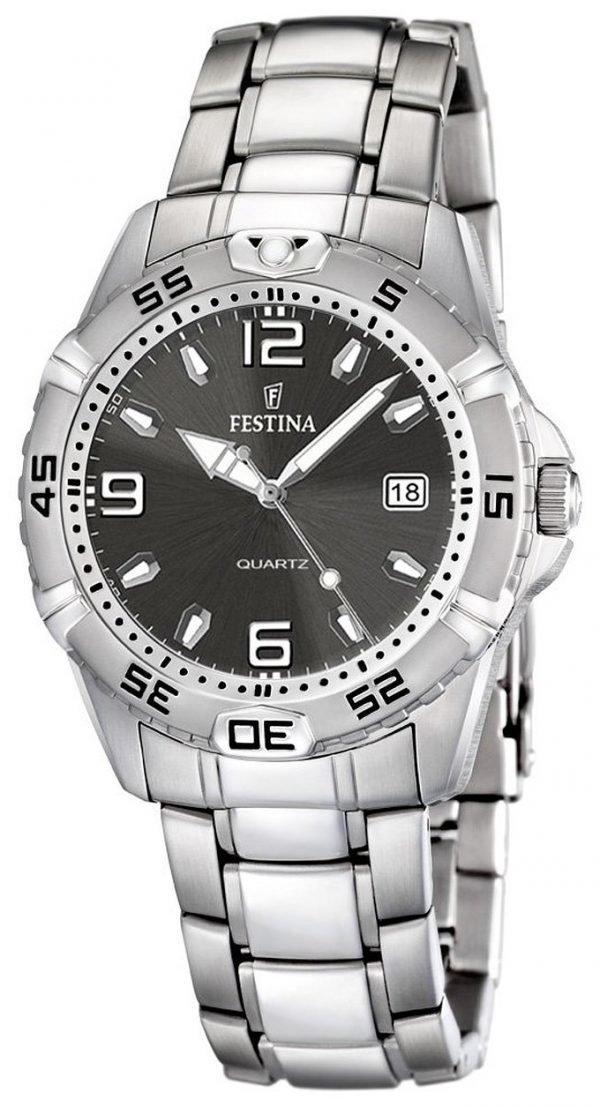 Festina Sport F16636-2 Kello Harmaa / Teräs