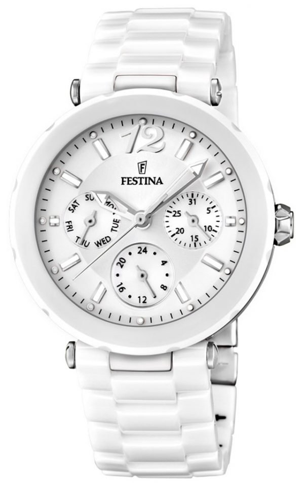 Festina Sport F16641-1 Kello Valkoinen / Keraaminen