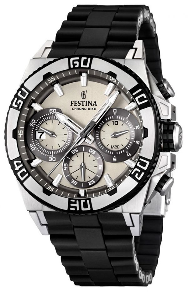 Festina Sport F16659-1 Kello Valkoinen / Teräs