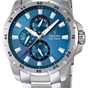 Festina Sport F16662-2 Kello Sininen / Teräs