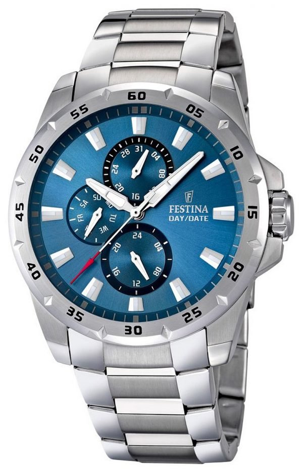 Festina Sport F16662-2 Kello Sininen / Teräs