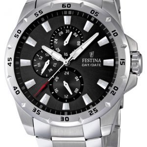 Festina Sport F16662-3 Kello Musta / Teräs