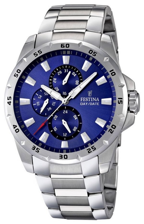 Festina Sport F16662-4 Kello Sininen / Teräs