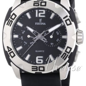 Festina Sport F16665-8 Kello Musta / Kumi