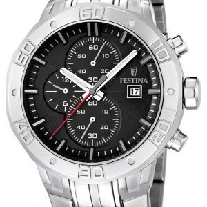 Festina Sport F16666-4 Kello Musta / Teräs