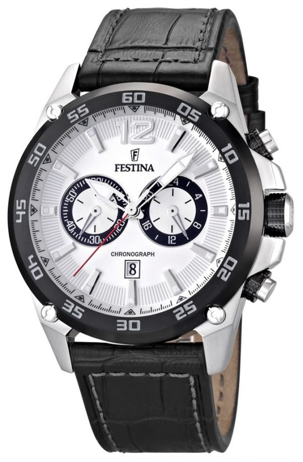 Festina Sport F16673-1 Kello Hopea / Nahka