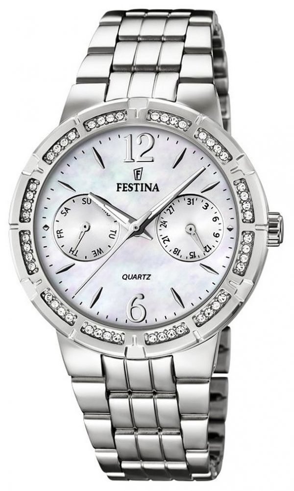 Festina Sport F16700-1 Kello Valkoinen / Teräs