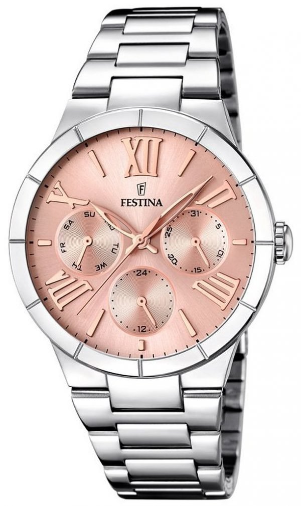 Festina Sport F16716-3 Kello Punakultaa / Teräs