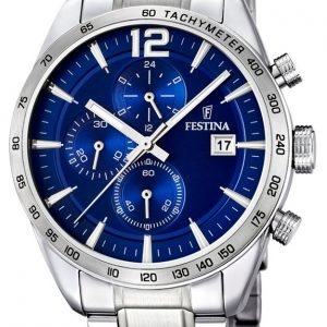 Festina Sport F16759-3 Kello Sininen / Teräs