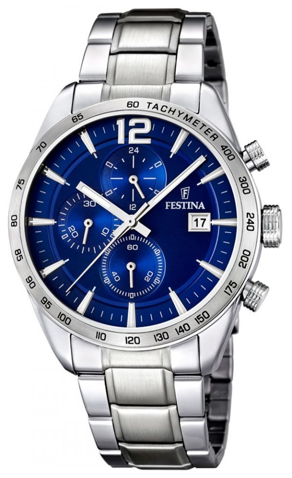 Festina Sport F16759-3 Kello Sininen / Teräs