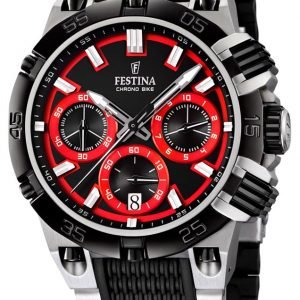 Festina Sport F16775-8 Kello Musta / Teräs