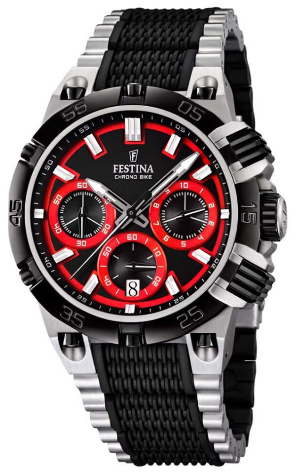 Festina Sport F16775-8 Kello Musta / Teräs