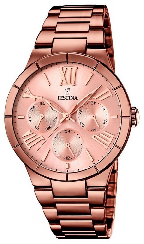 Festina Sport F16798-1 Kello Punakultaa / Teräs