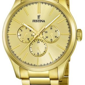 Festina Sport F16811-1 Kello Kullattu / Kullansävytetty Teräs