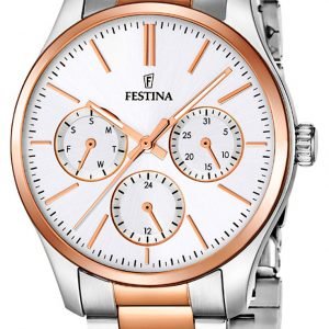 Festina Sport F16814-2 Kello Hopea / Punakultasävyinen