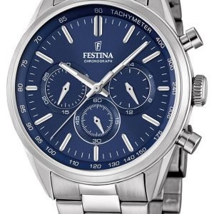 Festina Sport F16820-2 Kello Sininen / Teräs