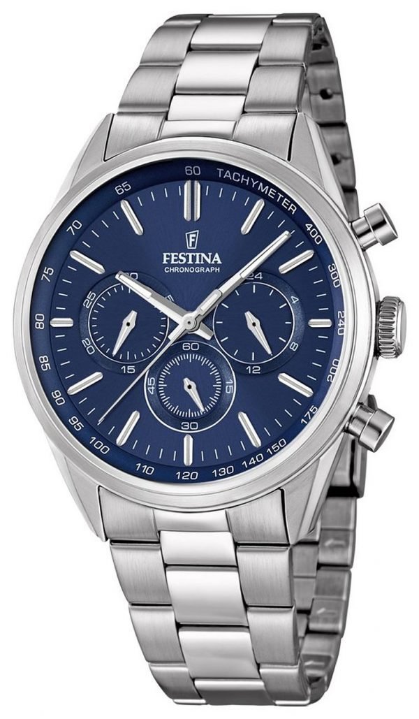 Festina Sport F16820-2 Kello Sininen / Teräs