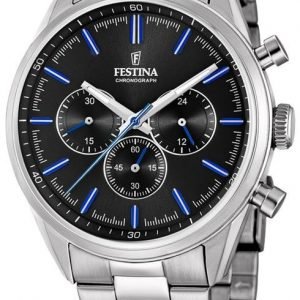 Festina Sport F16820-8 Kello Musta / Teräs