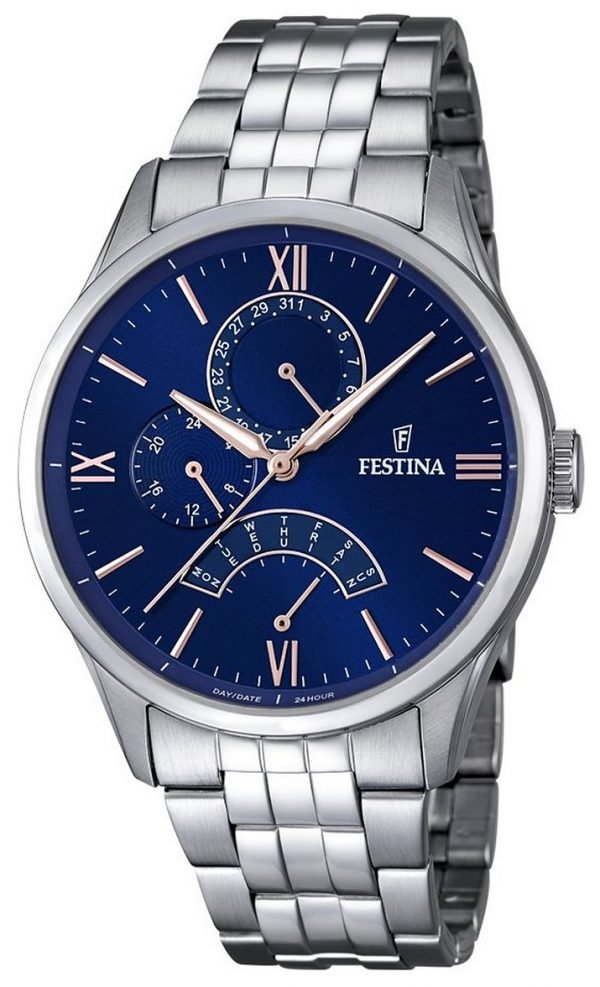 Festina Sport F16822-3 Kello Sininen / Teräs