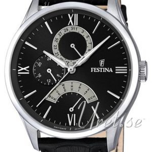 Festina Sport F16823-2 Kello Musta / Nahka