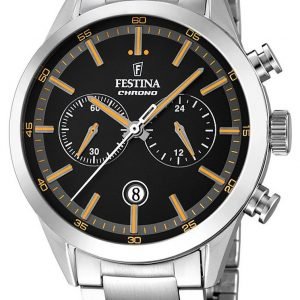 Festina Sport F16826-4 Kello Musta / Teräs