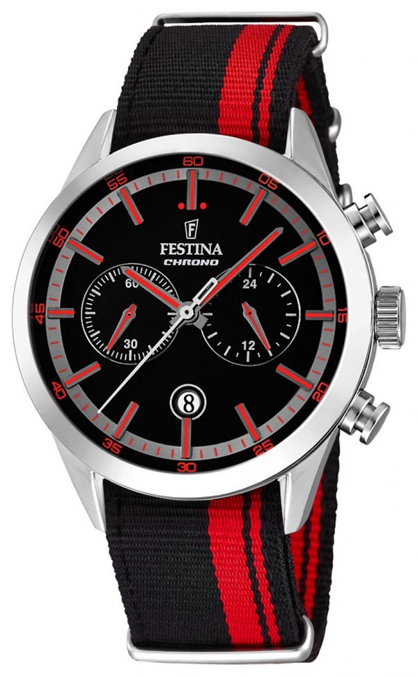 Festina Sport F16827-4 Kello Musta / Teräs