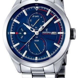 Festina Sport F16828-2 Kello Sininen / Teräs