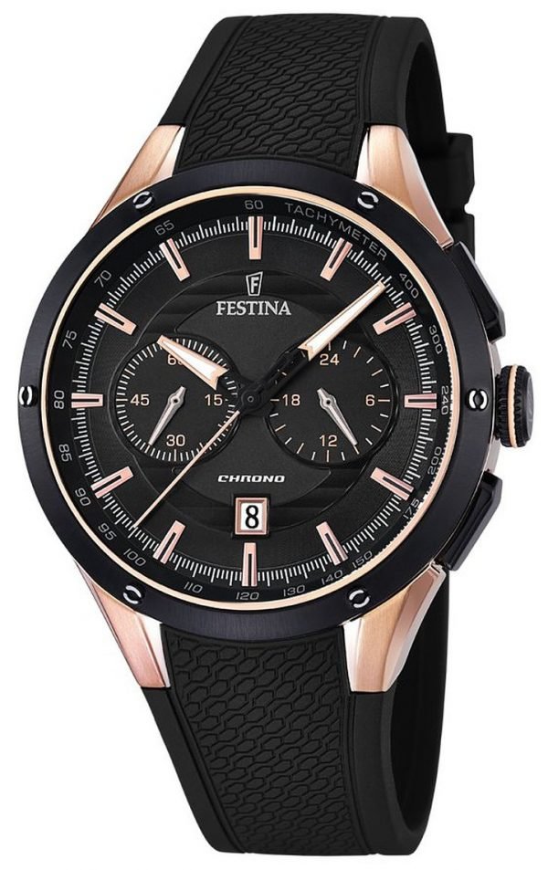 Festina Sport F16831-2 Kello Musta / Kumi