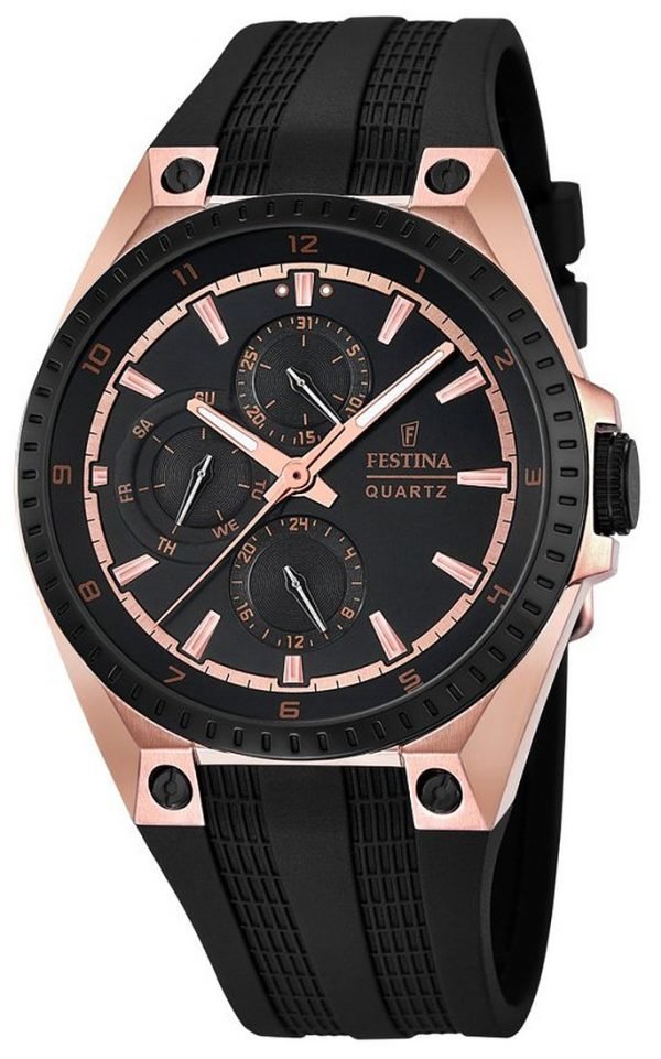 Festina Sport F16835-1 Kello Musta / Kumi