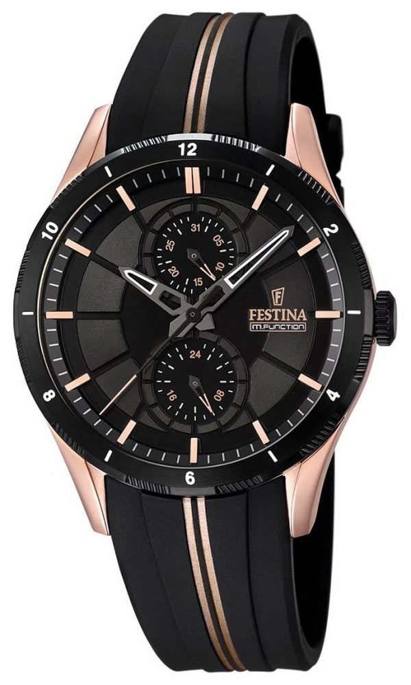 Festina Sport F16842-1 Kello Musta / Kumi