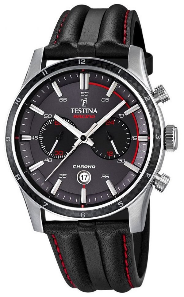 Festina Sport F16874-3 Kello Harmaa / Nahka